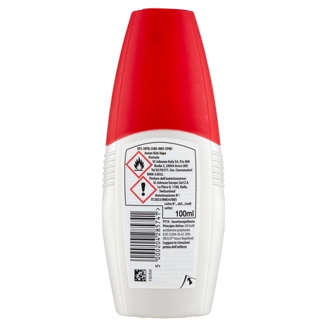 Autan Kids Vapo per bambini da 1 anno di età, insetto repellente, contro zanzare e zecche, 100ml
